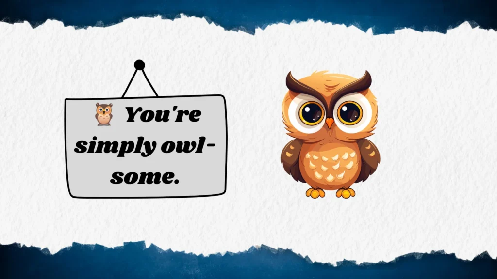 Cute Owl One-Liner Puns