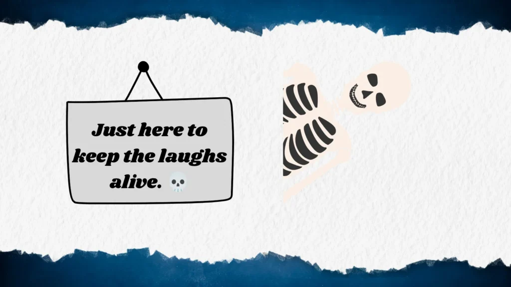 Skeleton One-Liners for Social Media 